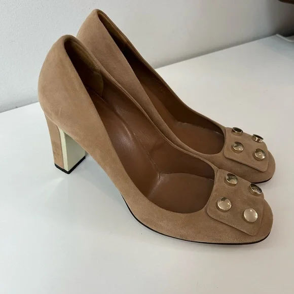 Spectacular Gucci suede heels - Picture 4 of 13